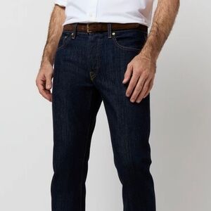 SID MASHBURN MENS DARK DENIM JEANS